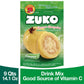 Zuko Guava Instant Powder Drink | Family Pack | No Sugar Needed | Vitamin C | 14.1 Ounce (Pack of 6)