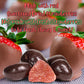 Dark Chocolate Covered Dried Strawberries By It'S Delish, 12 Oz Bag | Gourmet Dark Chocolate Covered Strawberry Fruit Snacks Bul