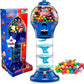 Playo 18'' Big Spiral Gumball Machine for Kids - Includes Aprox 113 Gum Balls - Kids Dubble Bubble Twirling Style Candy Dispense
