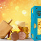 The Dreidel Company Coins, Nut-Free, Made With Premium Belgian Ingredients, Kosher Chanukah Gelt, (2 Pounds)