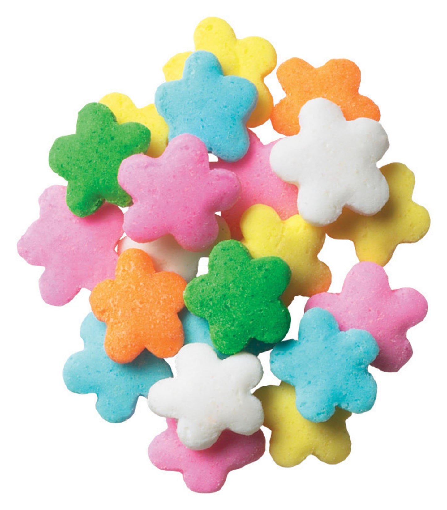 DecoPac Quins Fancy Sprinkles, 19.5oz, Multicolor Flower Shape Edible Sprinkles for Cakes, Cupcakes, Cookies, Model 21336