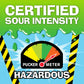 Toxic Waste | 1 Pound Bag Assortment Of Toxic Waste Sour Candy - 5 Flavors: Apple, Watermelon, Lemon, Blue Raspberry, And Black