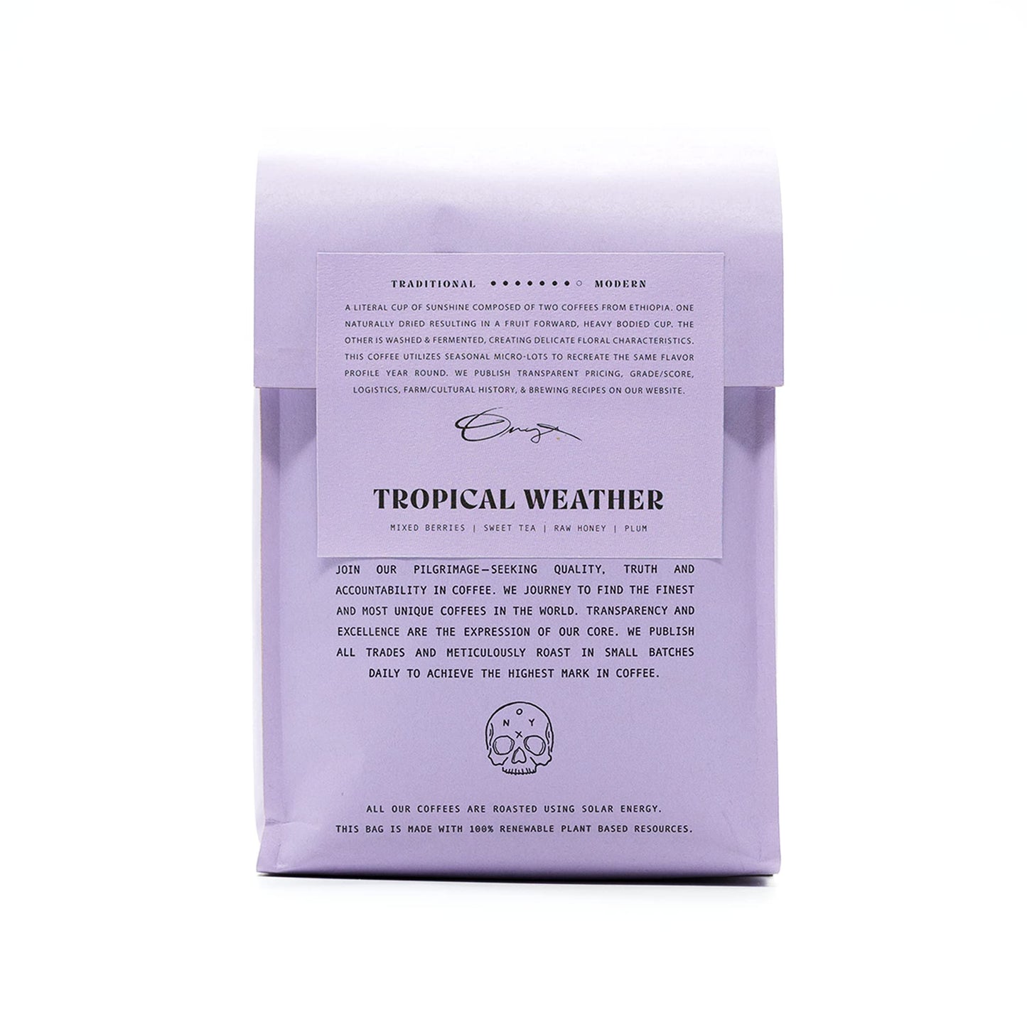Onyx Coffee Lab Whole Bean Espresso Coffee Blend - Medium to Light Roast - 32 Ounce - Ethiopian with Notes of Berries, Plum, & Honey
