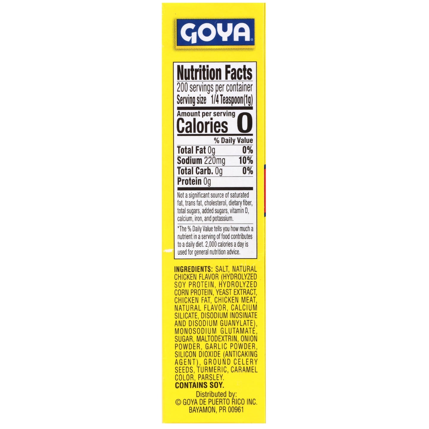 Goya Chicken Bouillon, 7.05 Ounce Each, Pack Of 2