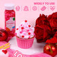 Red Pink Heart Confetti Sprinkles For Cake Decorating, 3.52Oz Edible Valentine Sprinkles Bulk For Cupcake Toppers Baking Cookie