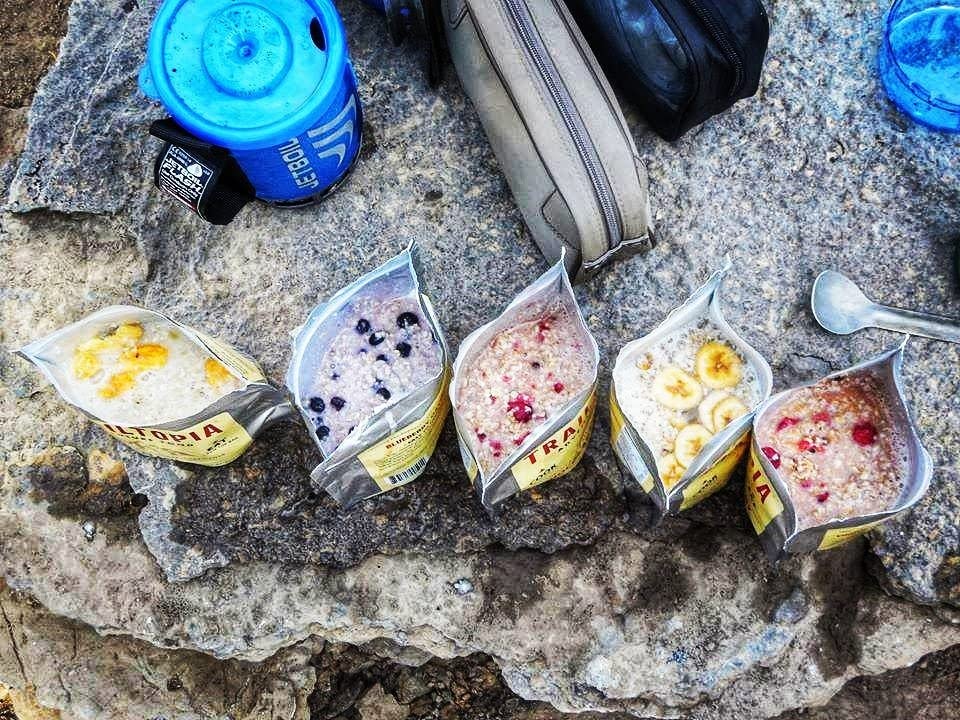 Trailtopia Raspberry Chocolate Oatmeal Nutrient-Packed Breakfast For Camping And Hiking | Vegan, Gluten-Free, Freeze-Dried Backp