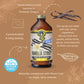 Portland Syrups Sugar-Free Vanilla Syrup - Smooth Creamy Classic Vanilla for Lattes, Cold Brew, Iced Tea, Smoothies, Desserts, N
