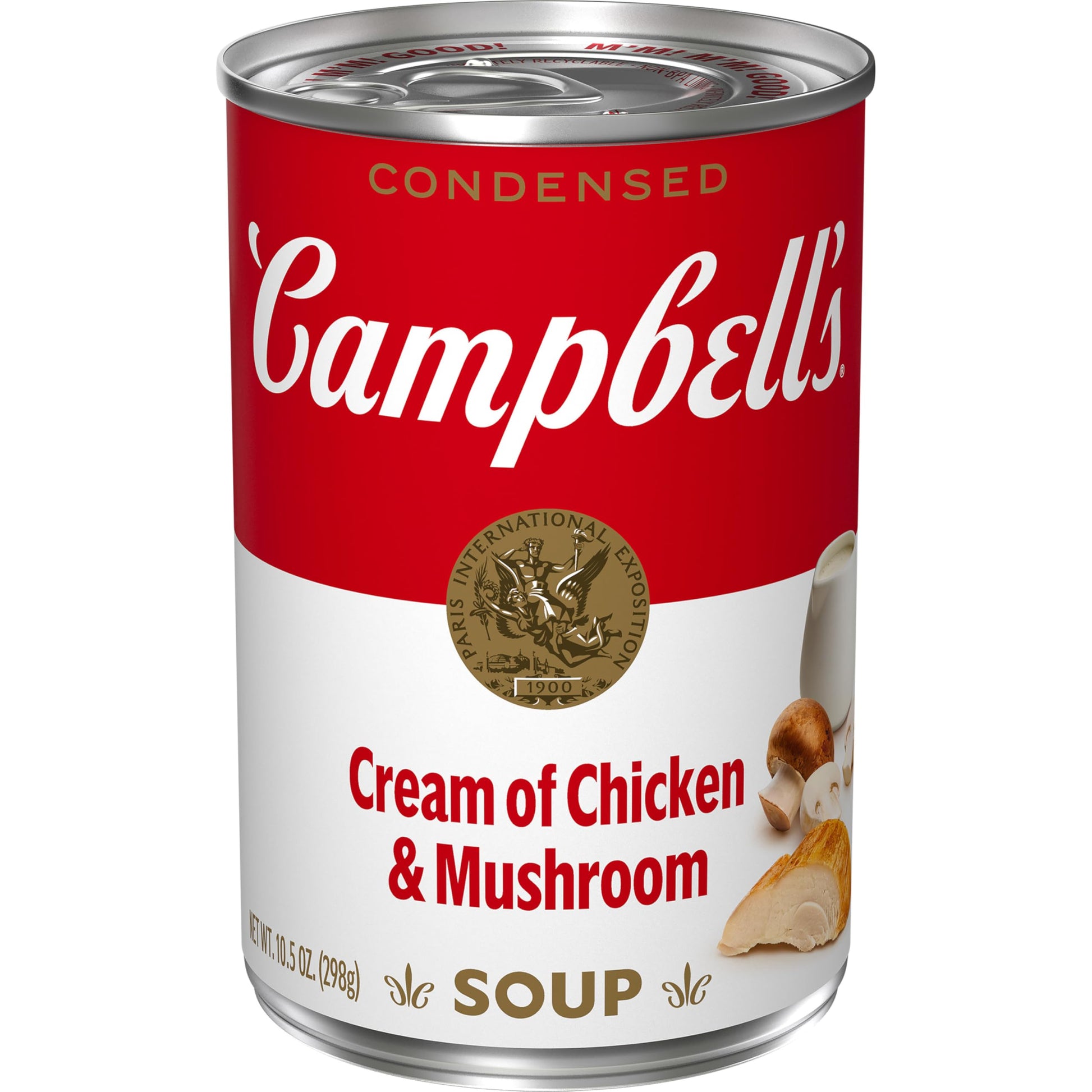 Campbells Condensed Cream of Chicken and Mushroom Soup, 10.5 oz Can