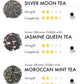 Twg Tea | Empire Tea S | 6 Varieties | Limited Availability Tea Blends | 30 Hand Sewn Cotton Teabags | Gift Set