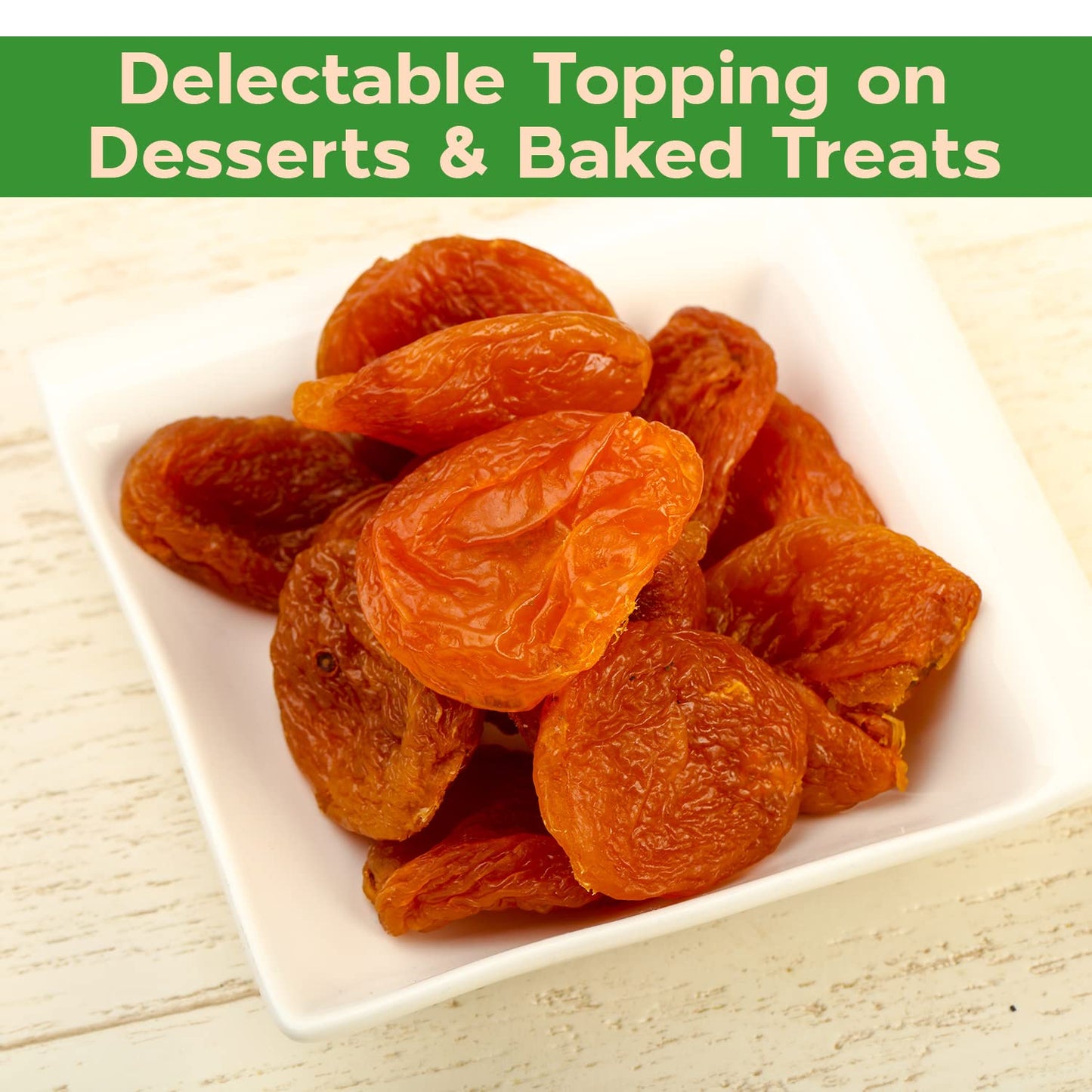 Sincerely Nuts - Dried Jumbo California Apricots | Five Lb. Bag | Dehydrated | Sweet Gourmet Snacking Food | Kosher And Gluten F