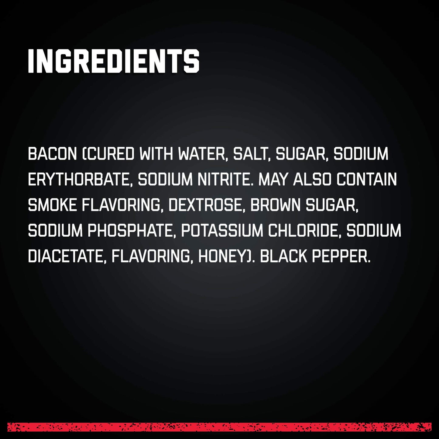 Hormel Real Peppered Bacon Cspirit-inspired flavorbles, 3 oz Pouch, 8 Packages, Model 61735