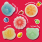 Gummy Glow Wax Candy 12oz Bulk Pack  Retro Chewy Wax Candies for Old School Candy Lovers with 55-65 Pieces & 5 Flavors  Nostalgic Sweet