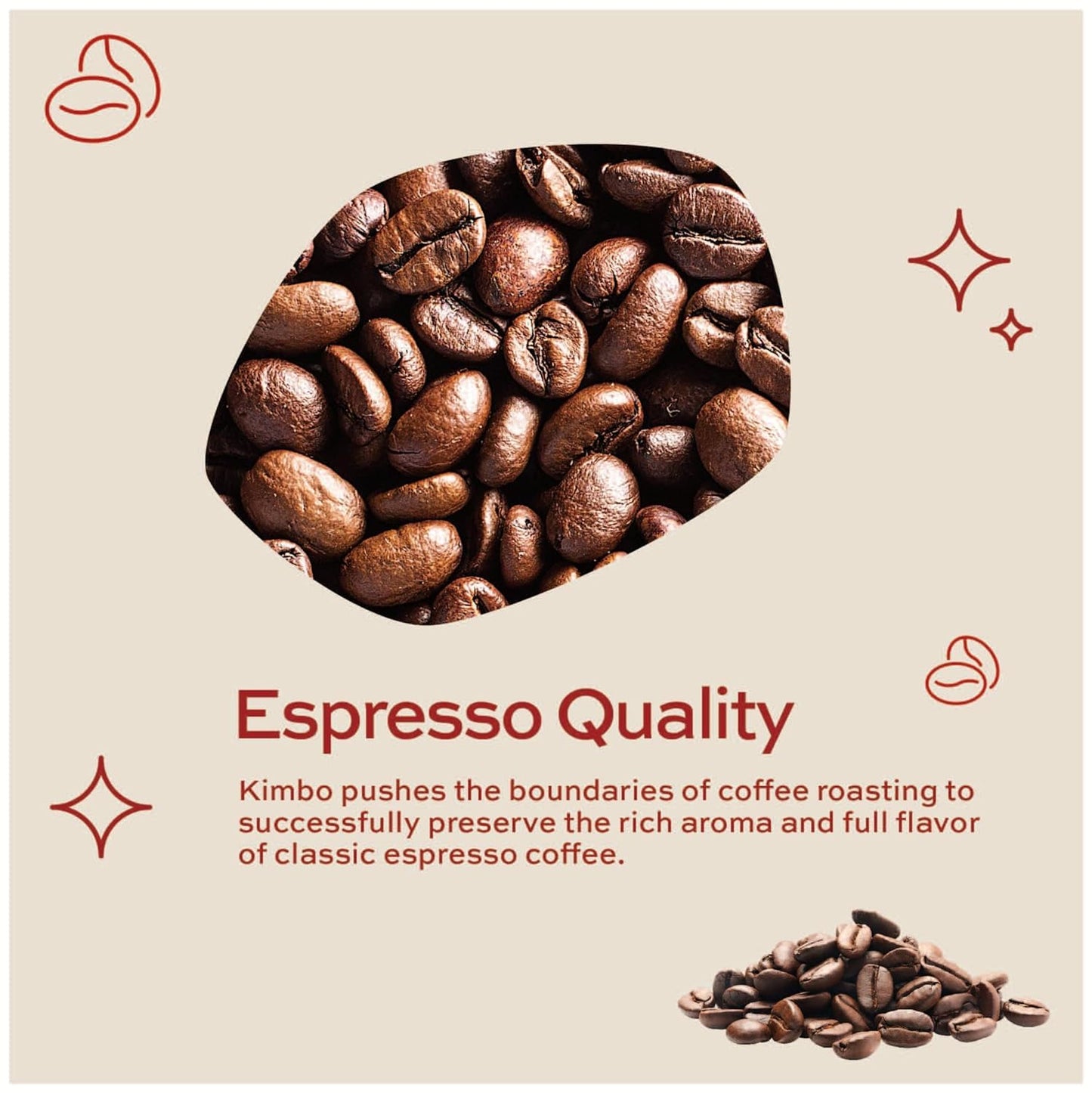 Kimbo Antica Tradizione Ground Coffee | Suitable For All Coffee Makers | The Original Kimbo Blend | 8.8 Oz Cans [Pack Of 6]