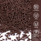 Chocolate Sprinkles For Cake Decorating, Chocolate Jimmies Sprinkles, 3.52Oz Edible Sprinkles For Cupcake Toppers Ice Cream Cook