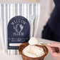 Northshore Willow and Oak Authentic French T55 Wheat Flour, Fine Milled, 2.2LB (1kg) Bag for Baking