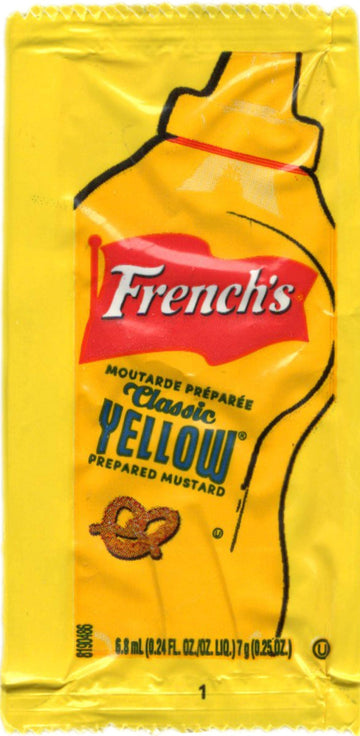 French'S Mustard Packets - 5.5G/100 Ct. Packets