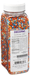 Decopac Fall Deluxe Fusion Mix Candy Sprinkles, 26Oz, Fancy Sprinkles In Handheld Container, Edible Sprinkles For Celebration Cakes, Cupcakes, Cookies And Donuts