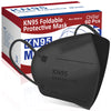 Chisip Kn95 Face Mask 60 Pcs, 5 Layer Cup Dust Safety Masks, Breathable Protection Masks Against Pm2.5 Dust For Men, Women Black