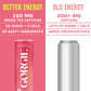 GORGIE Sugar-Free Natural Energy Drink, Green Tea & B Vitamins, 150mg Caffeine, Pack of 12