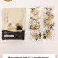 K FOOD KOREAN FOOD Organic Dried Mixed Mushrooms - Premium 5 Varieties, Low-Temperature Dried, 5-6g x 8 Packs