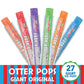 Otter Pops, Giant Original 55Oz, 27 Ice Pops, Six Zippy Flavors
