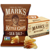 MARKS Kettle Cooked Avocado Oil Potato Chips  Sea Salt - Seed Oil & GMO Free | Sea Salt  5 oz (Pack of 3) | Gluten Free  Non-GMO Chips for Clean & Healthy Snacking