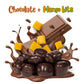 Its Delish Dark Chocolate Covered Dried Mango Snacks, 12 Oz Bag, Vegan, Non-Dairy, Kosher