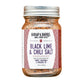 Burlap & Barrel Black Lime & Chili Salt - Savory Seasoning for Seafood & Grilling - 3 oz Glass Jar