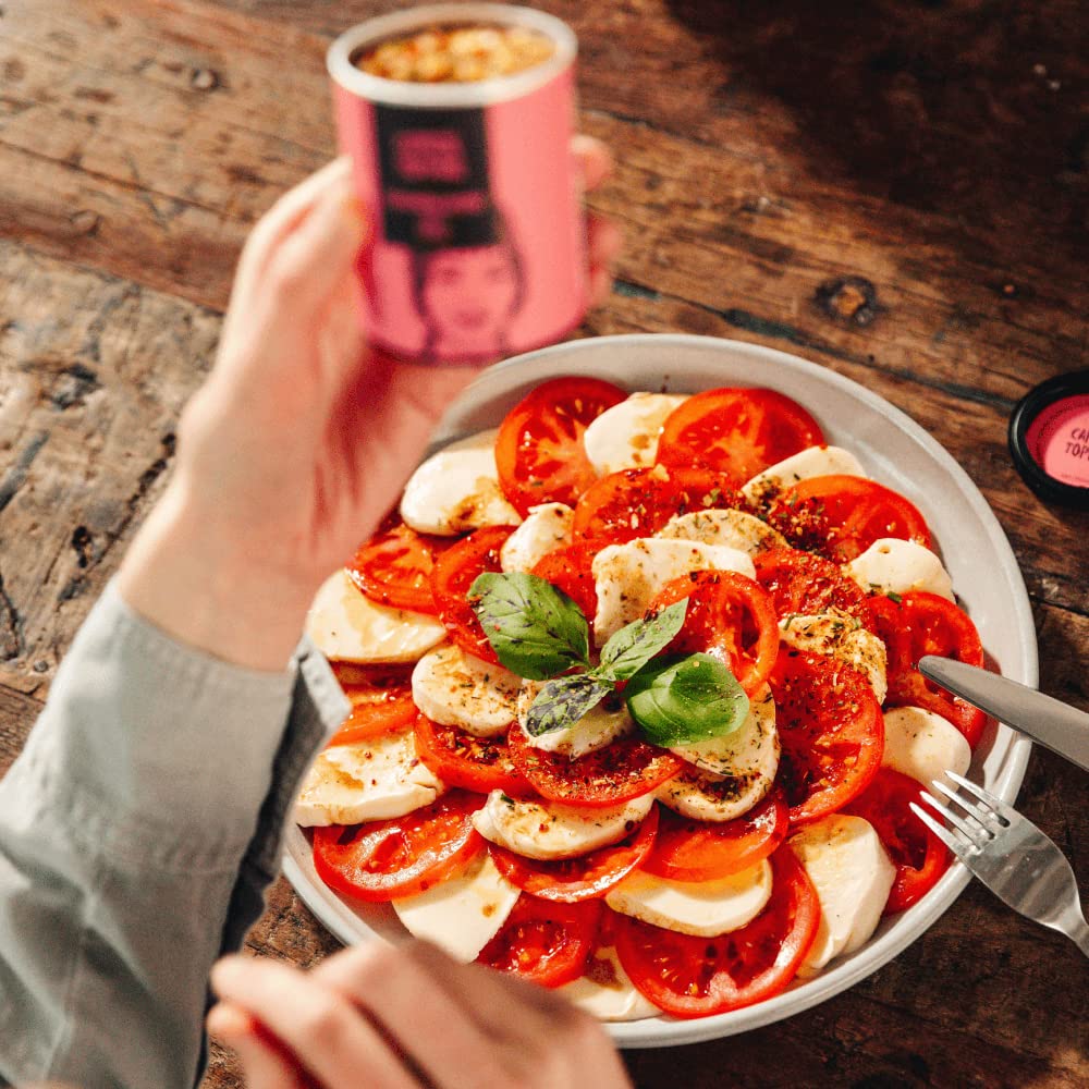 Just Spices Caprese Topping, 2.29 Oz. I Tomato And Mozzarella Spice Mix I For Authentic Italian Antipasti At Home