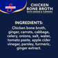 Swanson Sipping Bone Broth, Chicken Bone Broth With Ginger & Turmeric, 10.75 Ounce Sipping Cup (Pack Of 8)