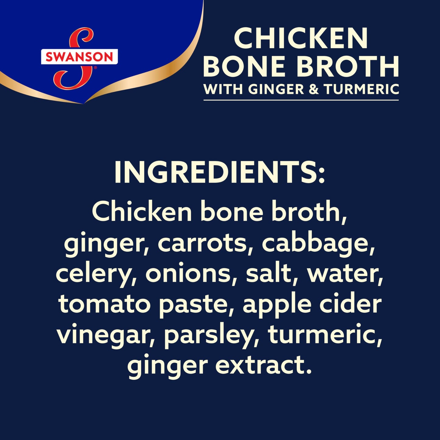 Swanson Sipping Bone Broth, Chicken Bone Broth With Ginger & Turmeric, 10.75 Ounce Sipping Cup (Pack Of 8)