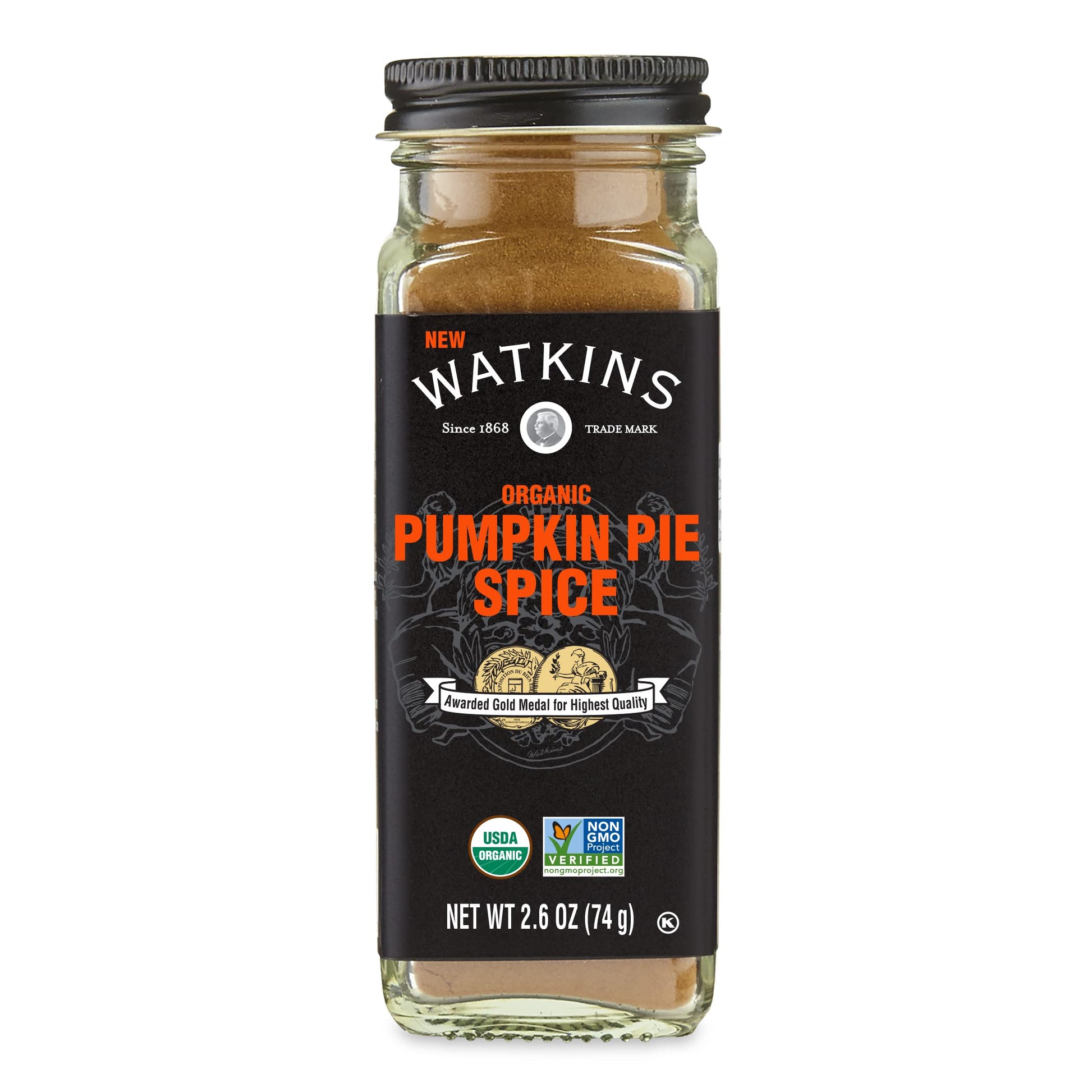 Watkins Organic Pumpkin Pie Spice, 2.6 Oz., 1-Pack