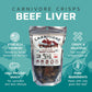 Carnivore Crisps Beef Liver Snacks - Keto & Diet Approved, 3 Pack (1.5 oz each), 12g Protein per Serving, Made with Redmond Real Salt