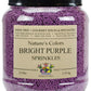 Bright Purple Sprinkles, Shimmery Sugar Sprinkles for Baking and Decorating, 2.9 Lb Canister (Pack of 1)
