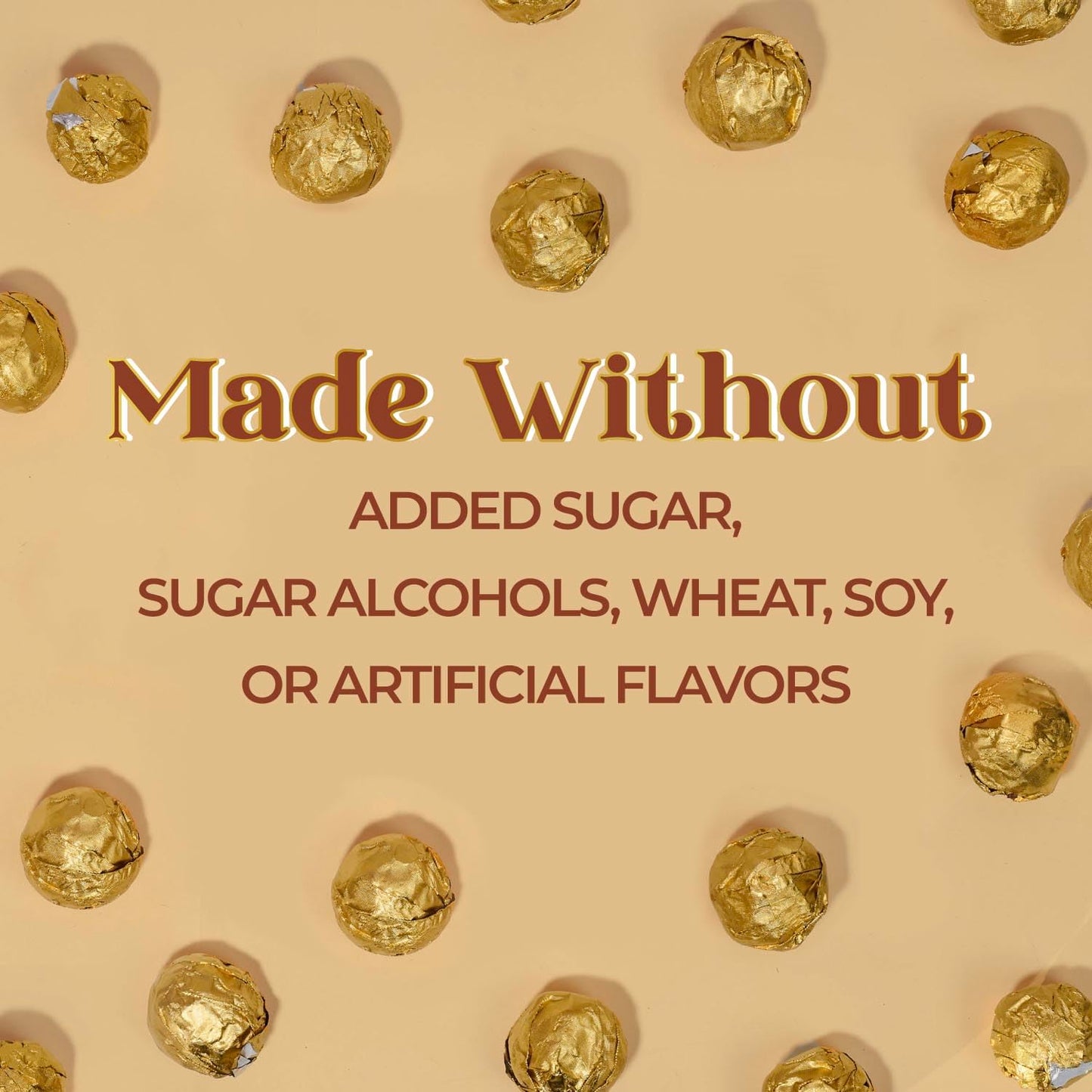 Choczero Keto Chocolate Truffle Gift - Premium Healthy Chocolates - Low Carb Present - Zero Sugar Individually Wrapped Hazelnut