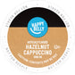 Happy Belly Cappuccino Coffee Pods, Hazelnut Flavored, 24 Count, Compatible with K-Cup malt-inspired, Creamy Tan