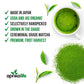 Aprikalife Organic Matcha Powder, Usda & Jas Certified, No Sugar Added, Authentic Japanese Ceremonial Grade Matcha Green Tea Powder, 3.5 Oz/100G