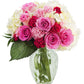 KaBloom Flowers -Valentine's Day Collection - Let Them Eat Cake Bouquet with vase, Gift for Birthday, Sympathy, Anniversary, Get