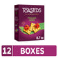 Toasteds Flatbreads Crackers, Party Snacks, Lunch Snacks, Italian Herb (10 Boxes)