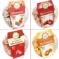 4 Pack Krunchy Melts Original Meringue Cookies | Fruity Special 4-Pack | Guava, Raspberry, Strawberry, Tangerine |Only 80-90 Cal