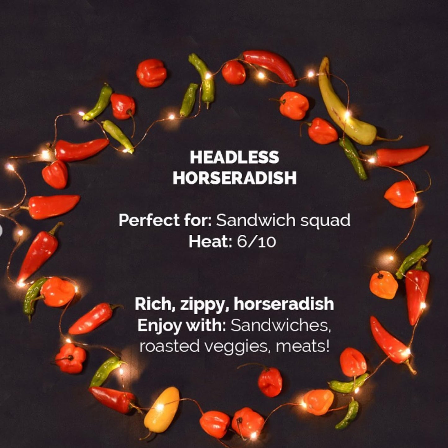 Headless Horseradish By Torchbearer Sauces, Fiery Heat Hot Sauce With Flavors Of Horseradish, Garlic & Dry Mustard, Made With All Natural Ingredients, 5 Fl Oz Bottle (1-Pack)