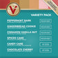 Victor Allens Coffee Holiday Favorites Variety Pack, 96 Count Single Serve Cups for Keurig, Brown