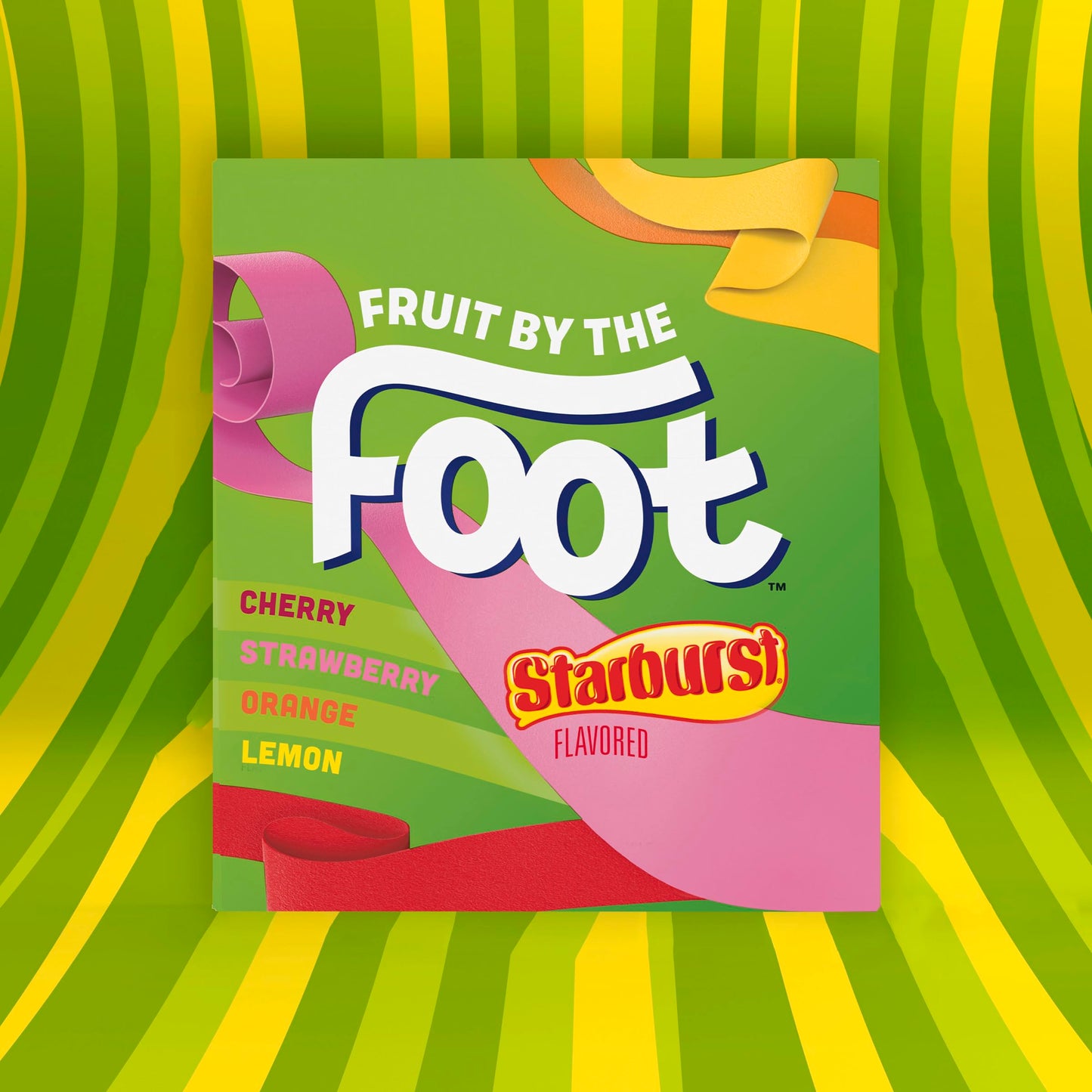 Fruit By The Foot Fruit Flavored Snacks, Starburst, Variety Pack, 6 Ct (Pack Of 8)