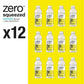 Vitaminwater Zero Sugar Squeezed, Electrolyte Enhanced Water W/Vitamins, Lemonade Drinks, 20 Fl Oz, 12 Pack