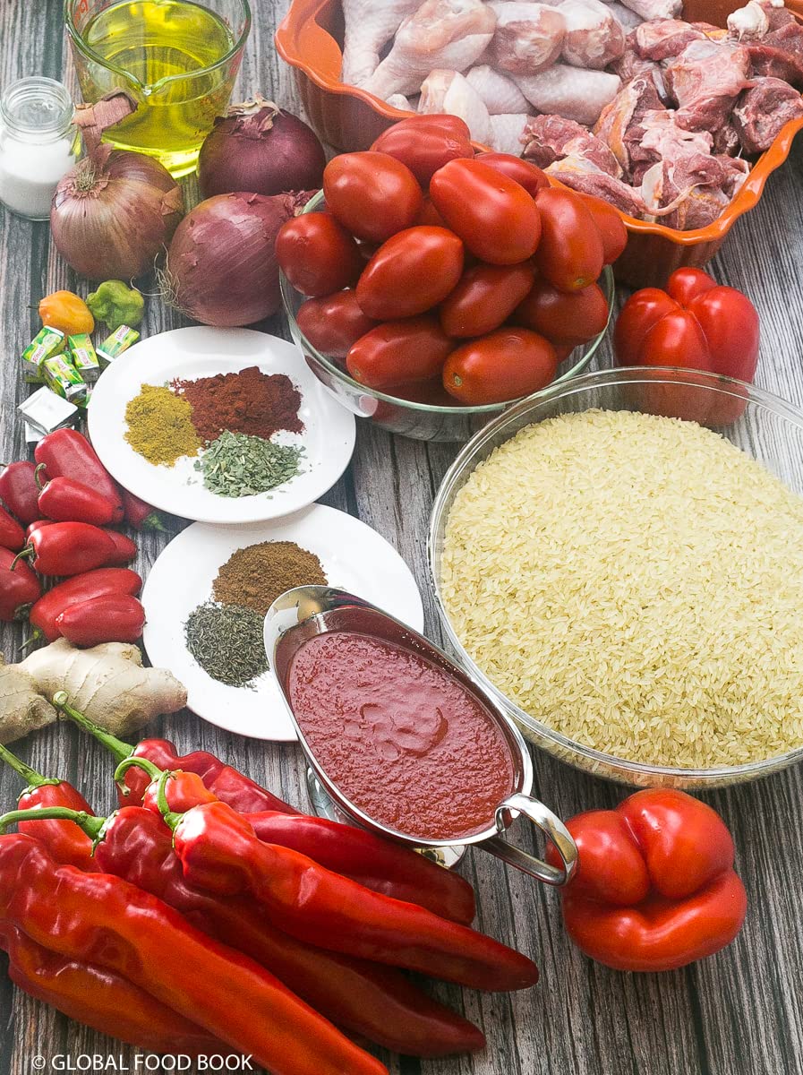 Colour Flavour Jollof Rice Seasoning - Authentic Nigerian Spice Blend, Organic Ingredients, 7.05oz, Gluten Free