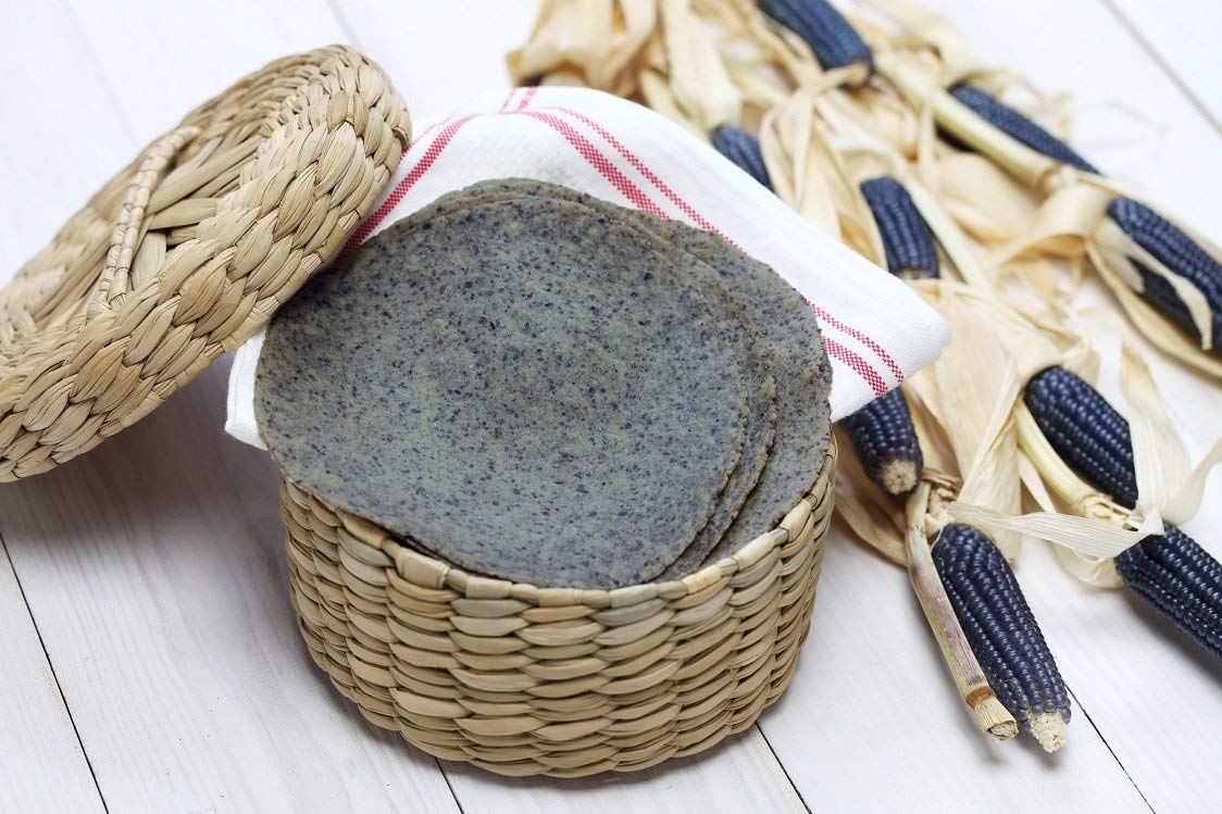 Gold Mine Blue Corn Masa Harina, Macrobiotic, Vegan, Kosher and Gluten-Free Flour for Healthy Mexican Dishes - 5 LBS, 80 oz