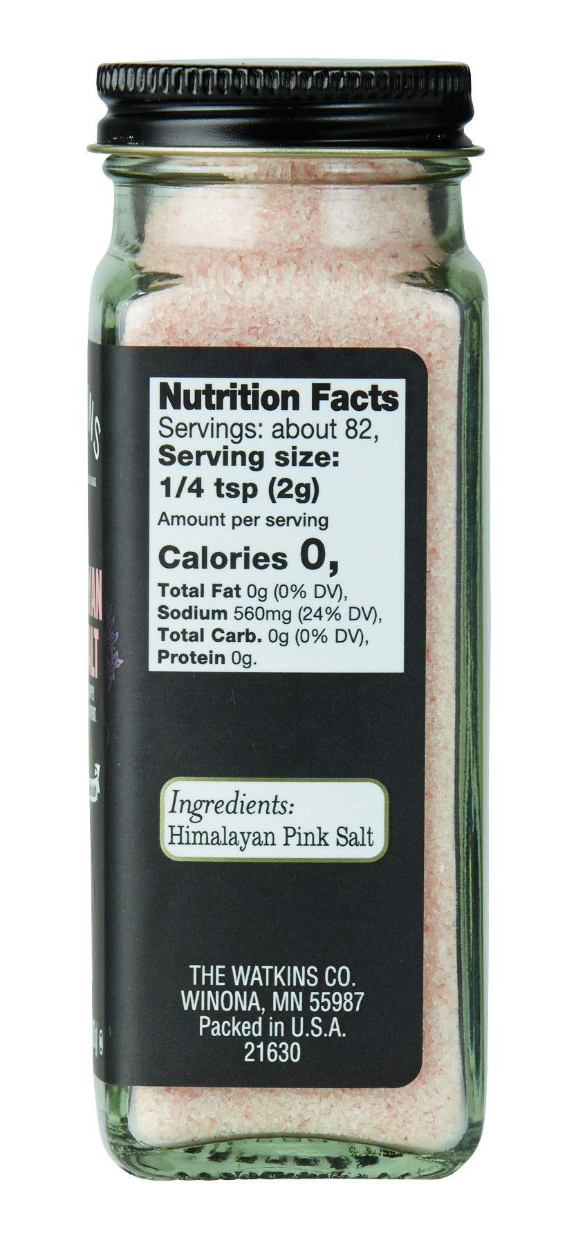 Watkins Fine Himalayan Pink Salt, 5.7 Ounce, Pack of 3