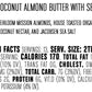 Big Spoon Roasters Toasted Coconut Almond Butter w/ Sea Salt - Keto Friendly, Low Sugar Almond Butter - Crunchy Almond Butter w/