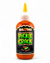 Dill Pickle Hot Sauce - Pickle  | Aged Cayanne Pepper - Zesty Tangy Perfectly Seasoned - Flavor Forward - 9.6 OZ Squeeze bottle | Goes on Anything - Medium heat smooth texture