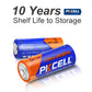 Pkcell 5 Counts 1.5V Lr1/Mn9100/E90/N Size Alkaline Batteries, Leak-Proof Batteries, High Performance And Powerful Batteries, Su